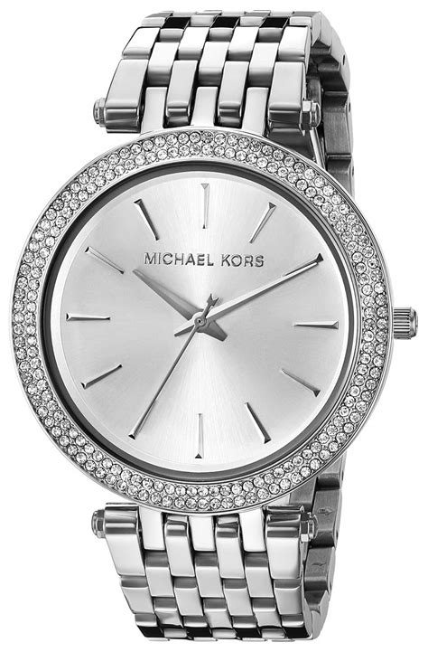 michael kors uhr silber mk3190|michael kors silver tone watch.